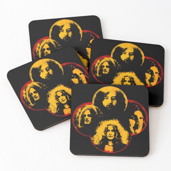 Item preview, Zeppelin III Back Photo Vintage Rock Portrait – Psychedelic Retro Band Art designed and sold by Artify Works.