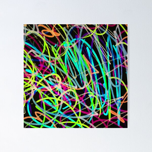 Item preview, Urban Sounds On The Street Colorful Graffiti Art designed and sold by DEC02.