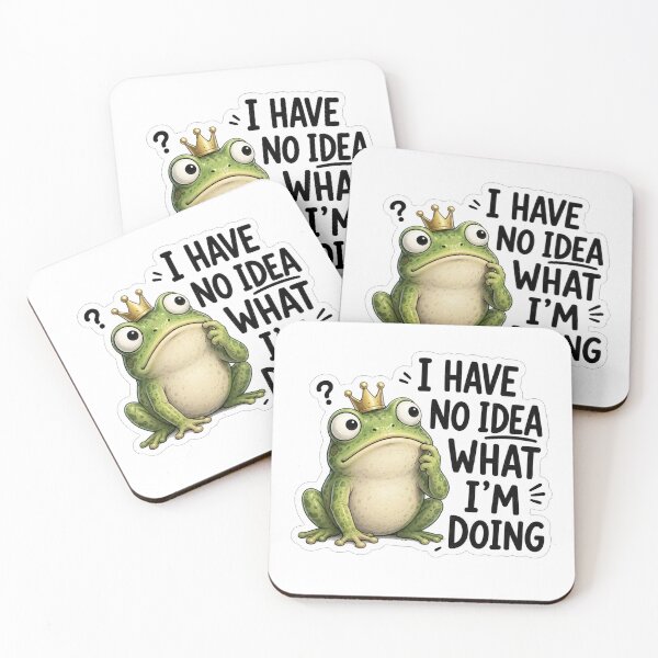Item preview, Confused Royal Frog designed and sold by Owcomm.
