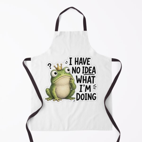 Item preview, Confused Royal Frog designed and sold by Owcomm.