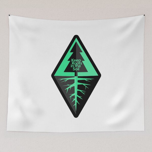 Item preview, Keep Roots in the Soil designed and sold by LearnDirt.