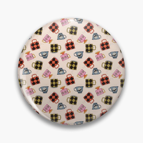 Item preview, Spooky Tea Party Pattern designed and sold by YesButNo Design.