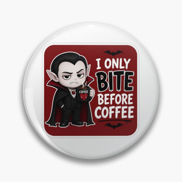 Item preview, Cute Vampire Coffee Lover designed and sold by Owcomm.
