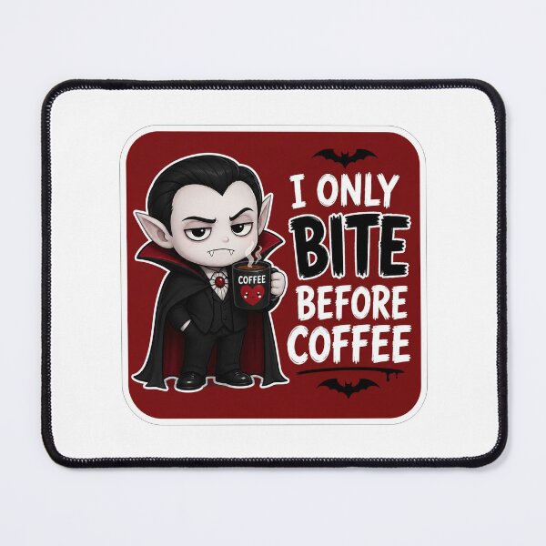 Item preview, Cute Vampire Coffee Lover designed and sold by Owcomm.