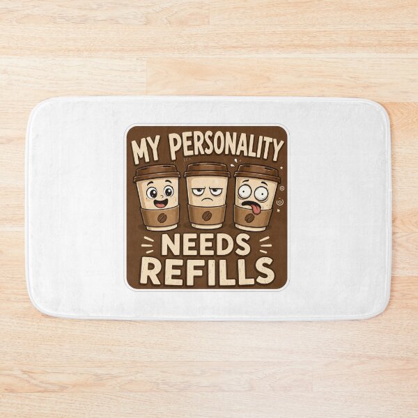 Item preview, My Personality Needs Refills Coffee Moods designed and sold by Owcomm.