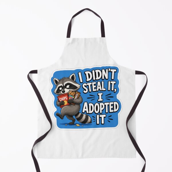 Item preview, Funny Raccoon Adopted Snacks designed and sold by Owcomm.
