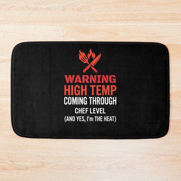 Item preview, Warning High Temp: Professional Chef Design designed and sold by Tharaazu.
