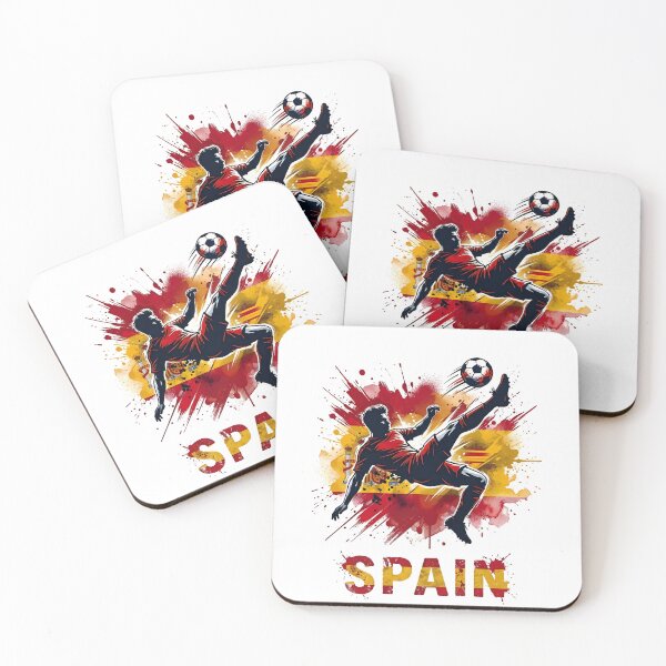 Item preview, Spanish Football Colors Classic Shirt | Bold Red Gold Soccer Pride Tee | Spain Fan Gift Idea designed and sold by 3ac-Arts.