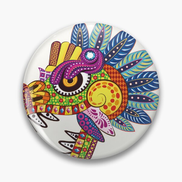 Item preview, Quetzalcoatl Feathered Serpent Art designed and sold by danielrospad.