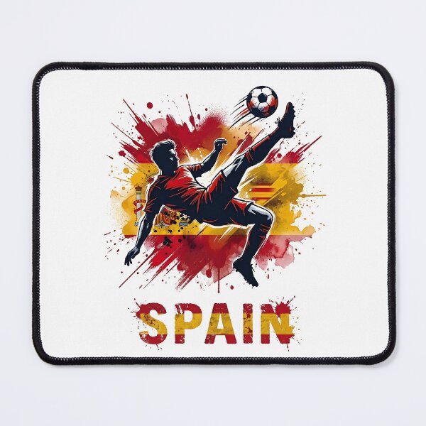 Item preview, La Furia Roja Spirit Soccer Shirt | Iconic Spain Football Colors Tee | Fan Pride Gift designed and sold by 3ac-Arts.