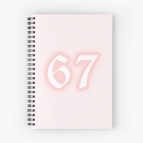 Item preview, Pastel "67" Gothic Old English Text | Cute Pink Y2K Gothic Typography designed and sold by KawaiiTexts.
