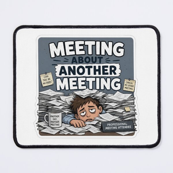 Item preview, Meeting About Another Meeting designed and sold by Owcomm.