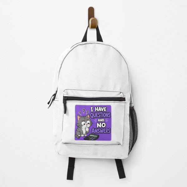 Item preview, Confused Cat With Calculator designed and sold by Owcomm.