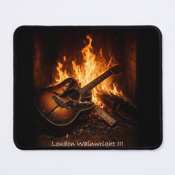Item preview, Loudon Wainwright III - Red Guitar designed and sold by Bigkite.