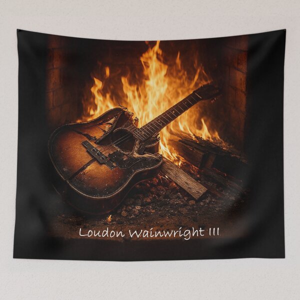 Item preview, Loudon Wainwright III - Red Guitar designed and sold by Bigkite.