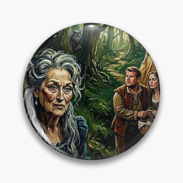 Item preview, Into The Woods Retro Musical Fantasy Fairytale Tribute Art Movie Poster designed and sold by Art's Diner.