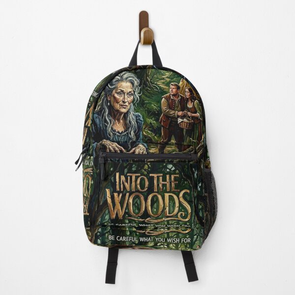 Item preview, Into The Woods Retro Musical Fantasy Fairytale Tribute Art Movie Poster designed and sold by Art's Diner.