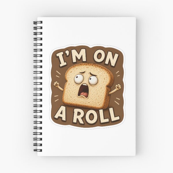Item preview, Im On A Roll Bread Pun designed and sold by Owcomm.