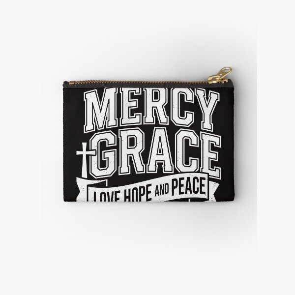 Item preview, Mercy Grace – Love Hope and Peace Retro Christian Apparel designed and sold by KINGDOM GOLD STUDIO.