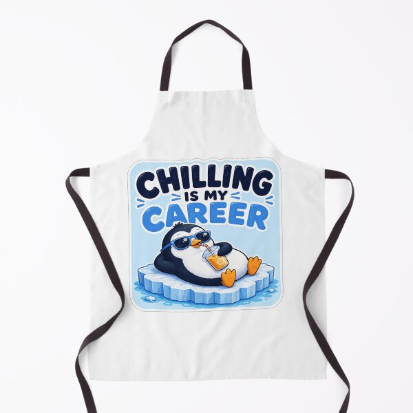 Item preview, Chilling Is My Career Penguin designed and sold by Owcomm.