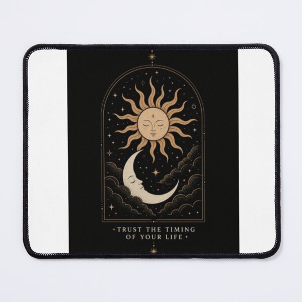 Item preview, Sun Moon Celestial Shirt – Trust The Timing Of Your Life – Astrology Aesthetic Tee designed and sold by Creativedes786.