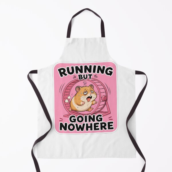 Item preview, Exhausted Hamster Running In Wheel designed and sold by Owcomm.