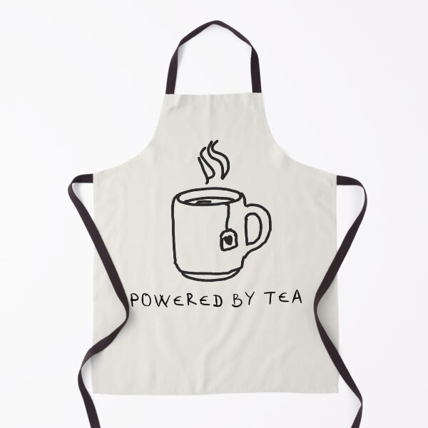 Item preview, Hand-Drawn 'Powered By Tea' Cozy Mug Minimalist Design designed and sold by Digital-Thought.