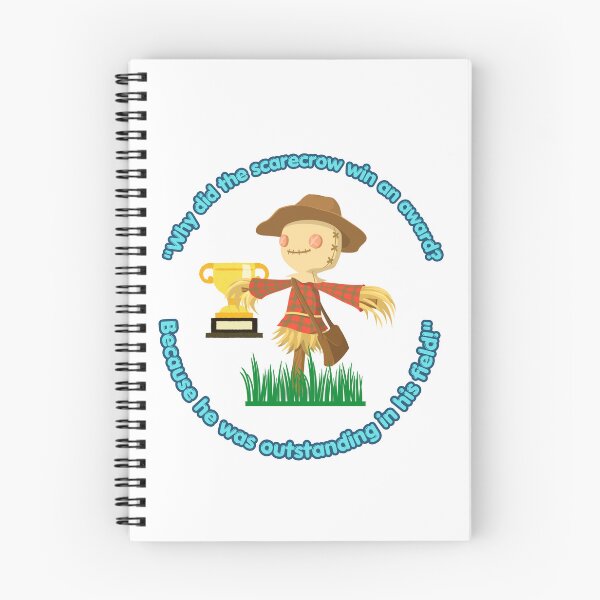 Item preview, Why Did the Scarecrow Win an Award? Funny Scarecrow Joke designed and sold by ViralStickShop.