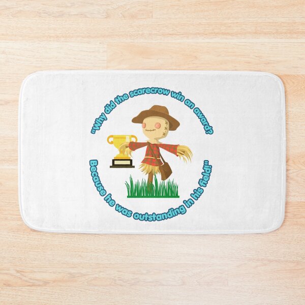 Item preview, Why Did the Scarecrow Win an Award? Funny Scarecrow Joke designed and sold by ViralStickShop.