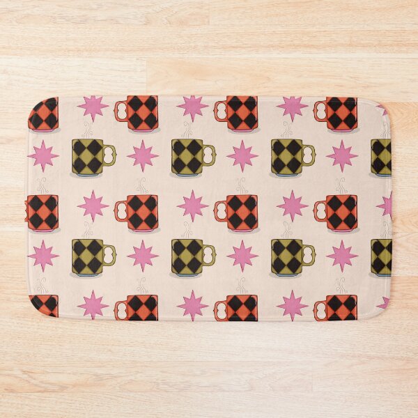 Item preview, Spooky Harlequin Mug Pattern designed and sold by YesButNo Design.