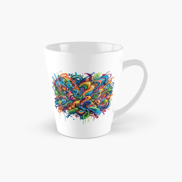 Item preview, Vibrant Abstract Psychedelic Doodle Graffiti Art designed and sold by rich-moda.