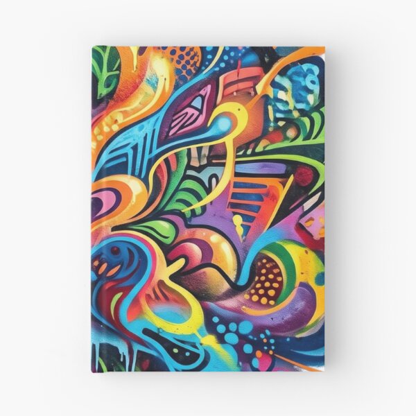 Item preview, Vibrant Abstract Psychedelic Doodle Graffiti Art designed and sold by rich-moda.