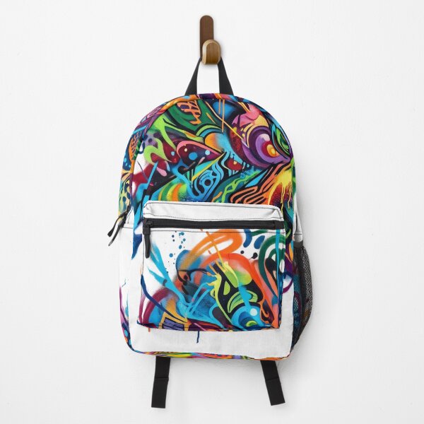 Item preview, Vibrant Abstract Psychedelic Doodle Graffiti Art designed and sold by rich-moda.