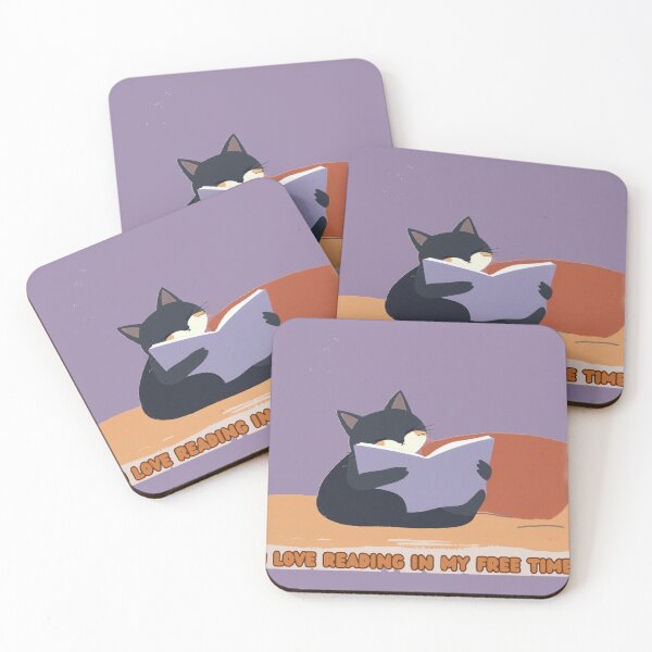 Item preview, Cat Reading I Love Reading In My Free Time  designed and sold by hoodiehood.
