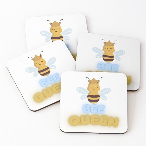 Item preview, Bee Queen Cute Yellow Bumblebee Honey Kawaii Bumble Bees Gift designed and sold by Art IN Pack.
