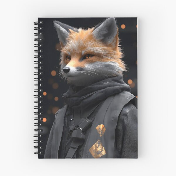 Item preview, fox urban ranger orange fur stealth fantasy animal designed and sold by mildaclairmo.
