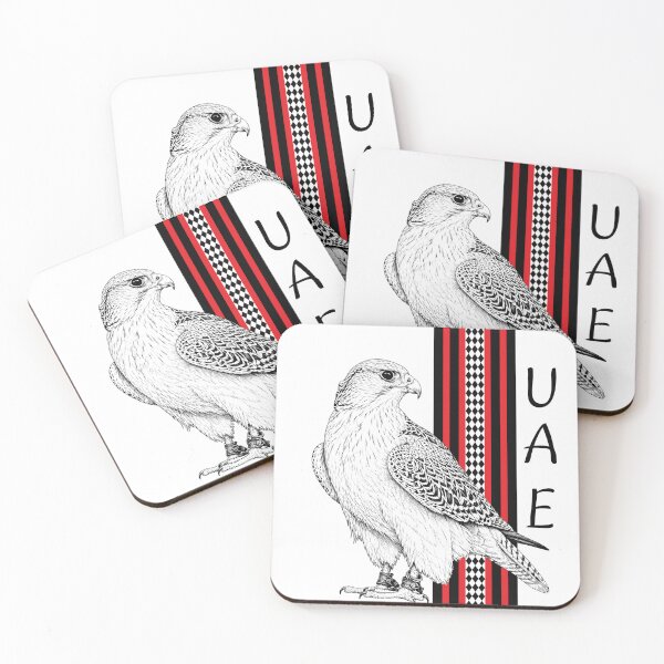 Item preview, Emirati Falcon Heritage Line Art designed and sold by NUSKHAH UAE | Emirati Heritage Art.