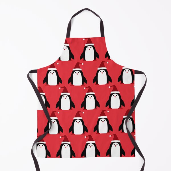 Item preview, Contemporary Cute Christmas Penguin Pattern On Holiday Red designed and sold by DEC02.