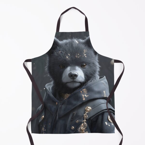 Item preview, Bear Cub Dark Coat Urban Wanderer Golden Glow designed and sold by mildaclairmo.