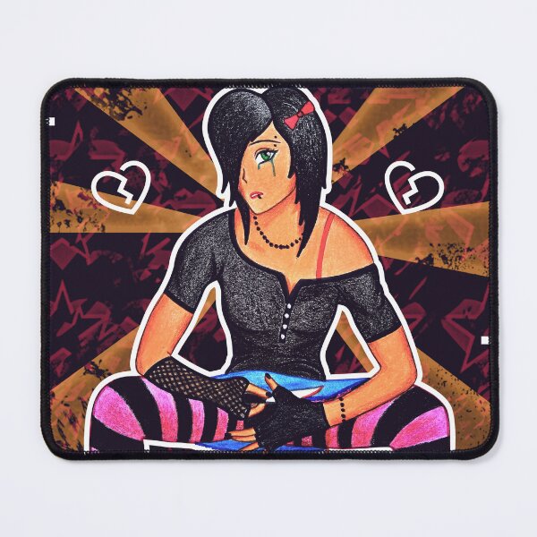 Item preview, Sad emo illustration in Japanese style designed and sold by danielrospad.
