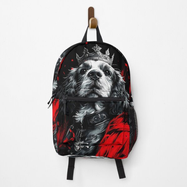 Item preview, Cocker Spaniel Dog Crimson Warrior Crown Regal Noble designed and sold by earlobejerk.