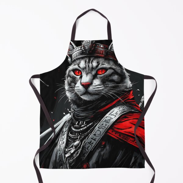 Item preview, Egyptian Mau Cat Crimson Warrior Royal Feline Guardian designed and sold by earlobejerk.