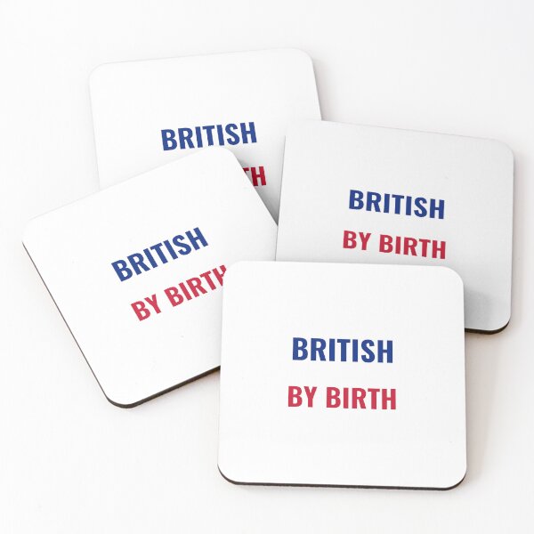 Item preview, BRITISH BY BIRTH Shirt – UK Pride Tee | Uncle Jichuan designed and sold by Uncle-Jichuan.