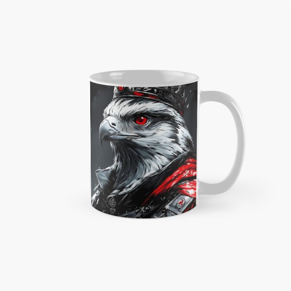 Item preview, Falcon Crimson Warrior Crowned Red Avian Royal designed and sold by earlobejerk.