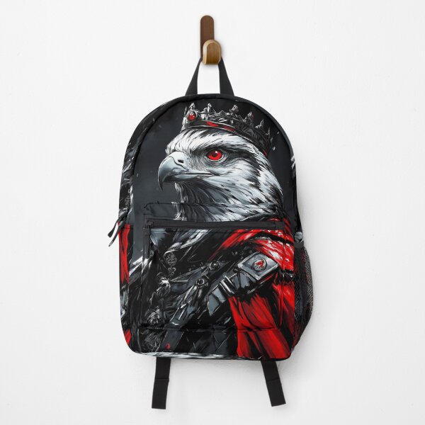 Item preview, Falcon Crimson Warrior Crowned Red Avian Royal designed and sold by earlobejerk.