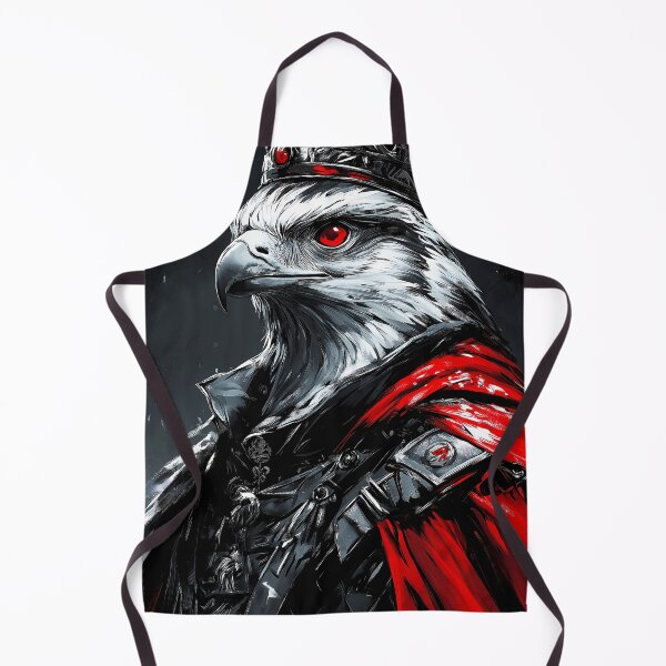 Item preview, Falcon Crimson Warrior Crowned Red Avian Royal designed and sold by earlobejerk.