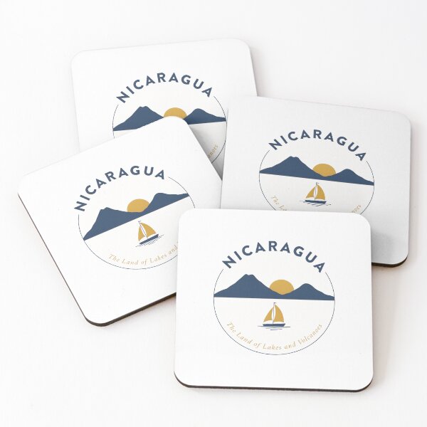 Item preview, Nicaragua. Tierra de Volcanes, Vintage travel poster. designed and sold by Nica Sol.