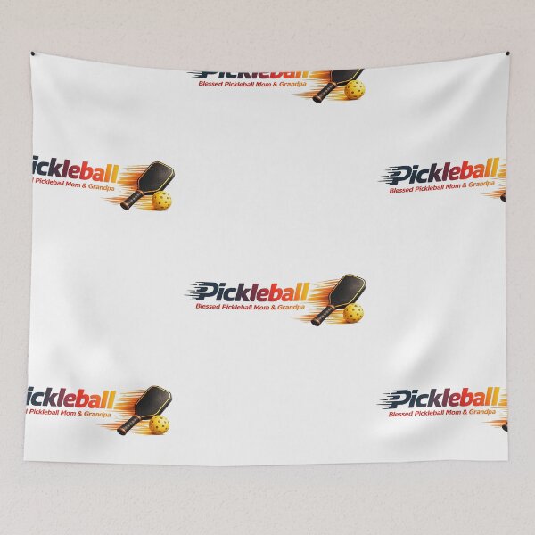 Item preview, Blessed Pickleball Mom and Grandpa Fast Speed Motion Sports Graphic designed and sold by Dinaelsherkawy.