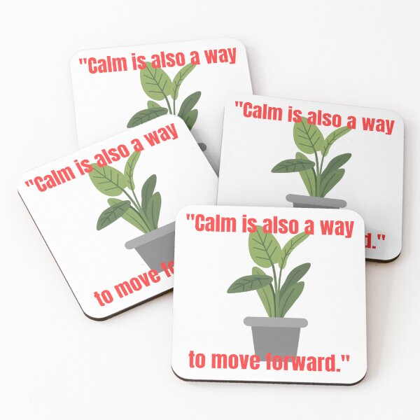Item preview, Calm is also a way to move forward - Minimalist Aesthetic designed and sold by ViralStickShop.
