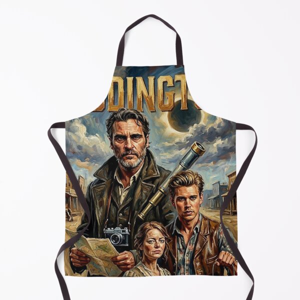 Item preview, Eddington Retro Contemporary Western Noir Tribute Art Movie Poster designed and sold by Art's Diner.